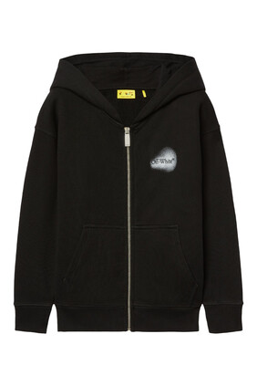 Kids Spray Arrow Zip-Up Hoodie