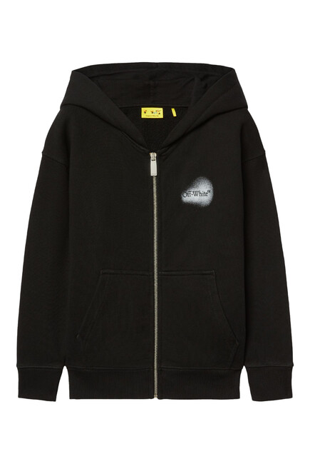 Kids Spray Arrow Zip-Up Hoodie