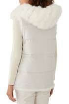 Fur Padded Gilet