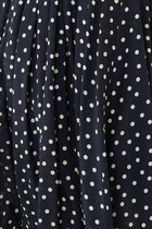 Marigold Silk Midi Dress