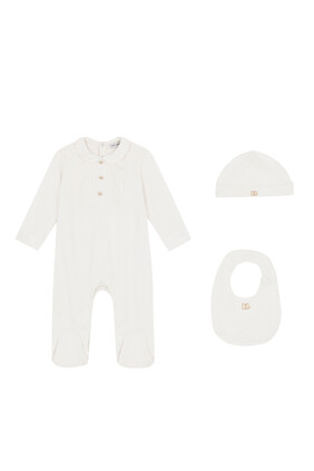 Interlock Jersey and Poplin Gift Set of 3
