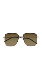 Square-Frame Sunglasses