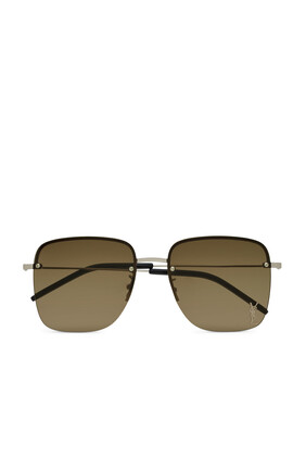 Square-Frame Sunglasses