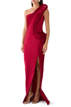 Molded Wave Gown