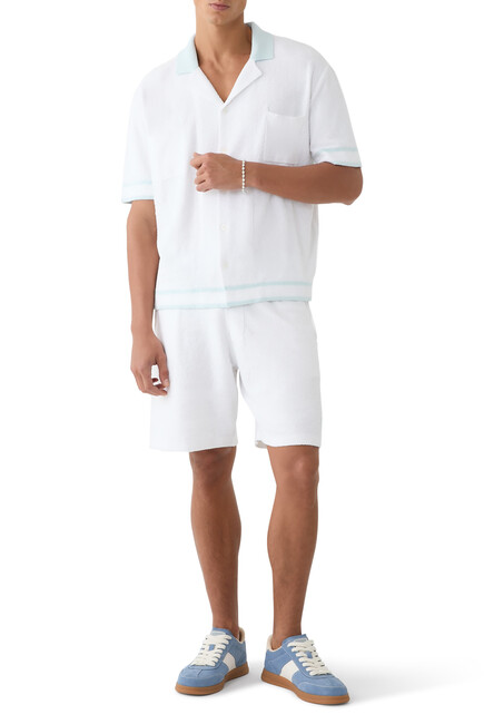 Armas Cotton Boucle Knit Shorts