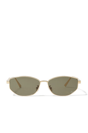 DiorCannage B1U Gold Oval Sunglasses