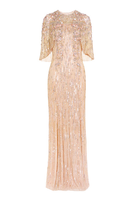 Astra Caped Gown