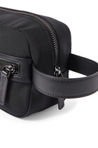 Logo Zip Wash Bag