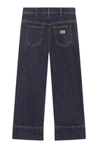 Kids Denim Palazzo Trousers