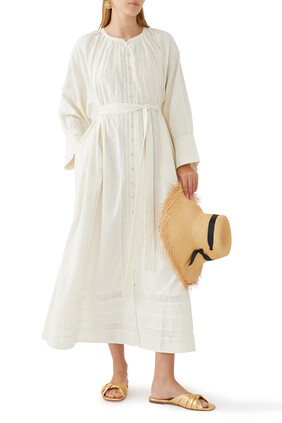 Serendipity Lace Button Through Dress