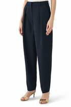The Grid Tessuto Trousers