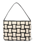 Border Woven Mini Tote