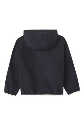 Kids Eagle Logo Patch Hoodie