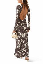Faroe Maxi Dress in Eden Print