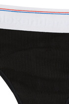 Ribbed Jersey Thong