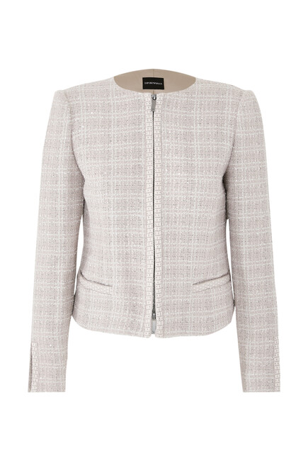 Lurex Tweed Jacket