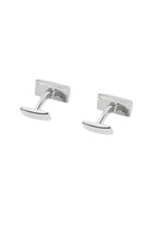 Logo-Engraved Brass Cufflinks and Tie Clip Set