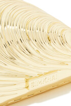 Bridget Metal Shell Clutch