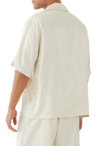 MA Quad Jacquard Camp Shirt
