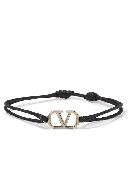 Valentino Garavani V Logo Signature Bracelet