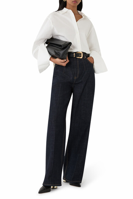 High Waist Cinch Jeans