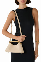 Mini Boomerang Leather Bag