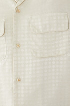 MA Quad Jacquard Camp Shirt