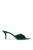 Elle 70 Satin Mules