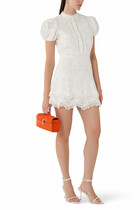 Loryn Embroidered Shirt Dress
