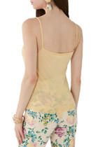 Thin-Strap Tank Top in Superfine Wool Knit