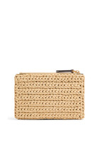 Viva Superstar Synthetic Raffia Pouch