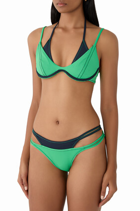 Caris Double Layer Bikini Briefs