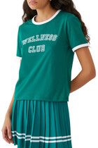 Wellness Club Ringer T-Shirt