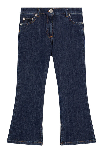 Kids 5-Pocket Denim Trousers