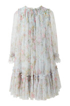 Kids Pompadour Garden Dress