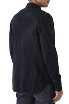 Micro EA Text Logo Long Sleeves Shirt