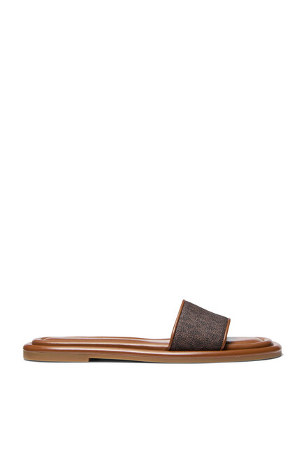 Dana Signature Logo Slide Sandals
