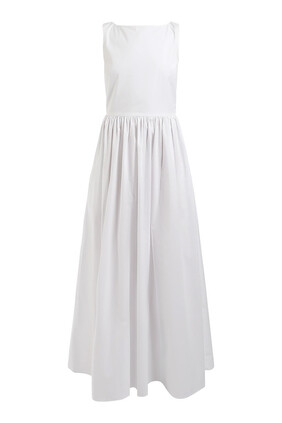 Tie Back Midi Dress