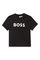 Logo Print Cotton T-Shirt
