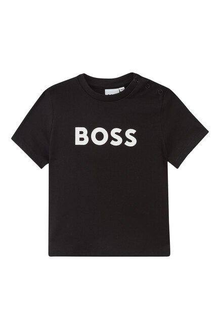 Logo Print Cotton T-Shirt