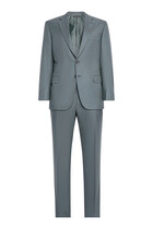 Sharkskin Wool Trevi Suit