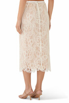 Lace Midi Skirt