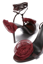 Wrap Around Double Flower 105 Sandals