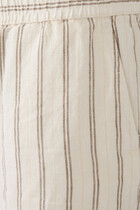 Mesa Stripe Hemp Beach Shorts