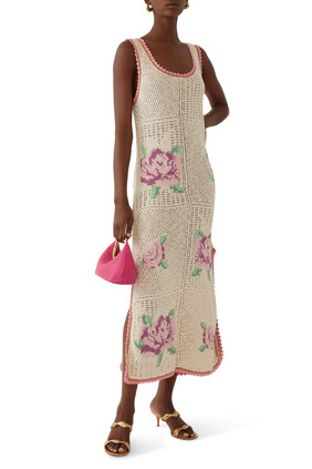 Coastal Granny Midi Dress