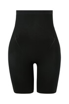 High-Waisted Mid-Thigh Shorts