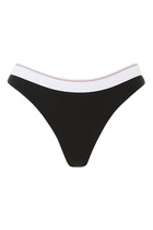 Ribbed Jersey Thong