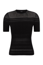 Sheer Stripe T-Shirt
