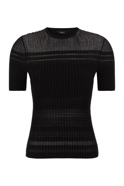 Sheer Stripe T-Shirt