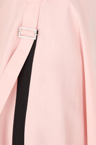 Tulip Sleeve V-Neck Dress